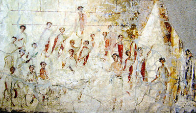 Afbeelding in het Publieke Domein op 24 juni 2026 opgevraagd van https://commons.wikimedia.org/wiki/File:Compitalia_fresco.jpg?uselang=en#Licensing