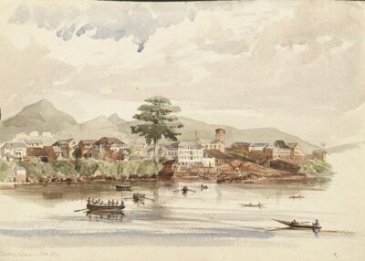 Afbeelding in het Publieke Domein op 18 juni 2026 opgevraagd van https://commons.wikimedia.org/wiki/File:James_Maurice_Primrose_-_Freetown,_Sierra_Leone,_November_1851_3833575359.jpg?uselang=nl