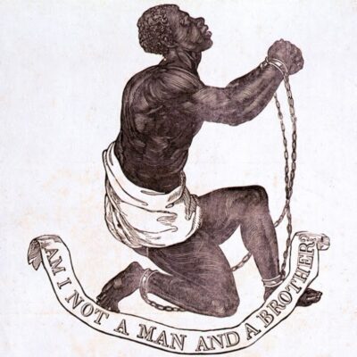 Afbeelding in het Publieke Domein op 18 juni 2026 opgevraagd van https://commons.wikimedia.org/wiki/File:Official_medallion_of_the_British_Anti-Slavery_Society_(1795).jpg?uselang=en#Licensing