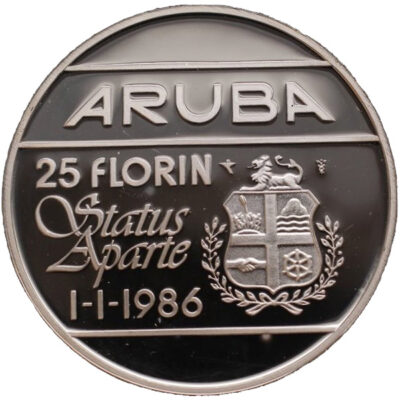 Aruba, munt voor de Status-Aparte (1986)