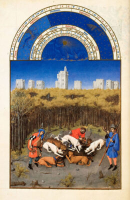 Afbeelding in het Publieke Domein op 27 mei 2026 opgevraagd vanhttps://commons.wikimedia.org/wiki/File:Les_Tr%C3%A8s_Riches_Heures_du_duc_de_Berry_d%C3%A9cembre.jpg?uselang=en#Licensing