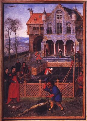 Afbeelding in het Publieke Domein op 21 mei 2026 opgevraagd van https://commons.wikimedia.org/wiki/File:Simon_Bening_-_M%C3%A4rz.jpg